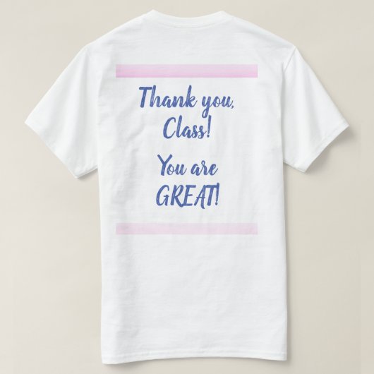 先生Apple Tシャツ (デザイン裏面)