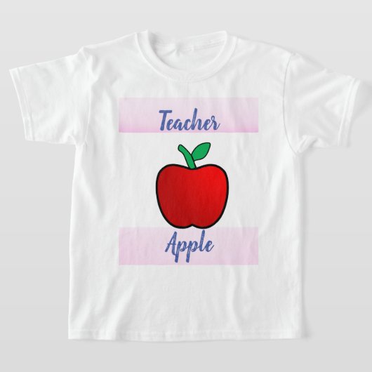 先生Apple Tシャツ (レイダウン)