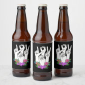 先生ASLハンドサイン ビールラベル (ボトル)