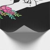 先生ASLハンドサイン ラッピングペーパー (角)