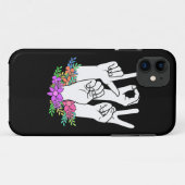 先生ASLハンドサイン Case-Mate iPhoneケース (裏面(横))