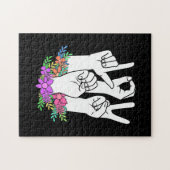 先生ASL手書き記号 ジグソーパズル (横)