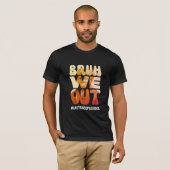 先生BRUH WE OUT Juneuch Harriet Tubman Tシャツ (正面フル)