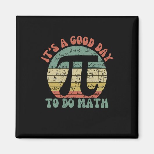 先生Byckは数学を行うには良い日を学校に マグネット (正面)