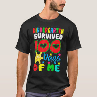 先生Cのための幼稚園は私の100日を乗り切った Tシャツ