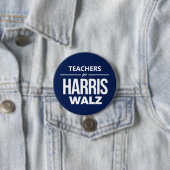 先生for Harris Walz 缶バッジ (インサイチュ)