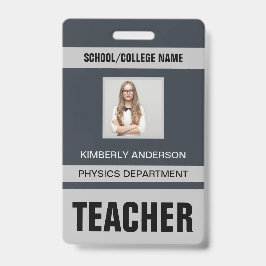 先生IDカードバッジ バッジ