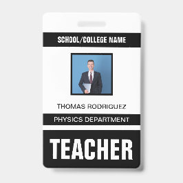 先生IDカードバッジ バッジ