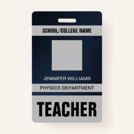 先生IDカードバッジ バッジ