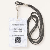 先生IDカードバッジ バッジ (裏面ランヤード)