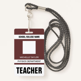 先生IDカードバッジ バッジ