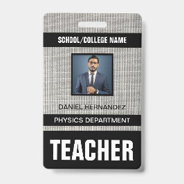 先生IDカードバッジ バッジ