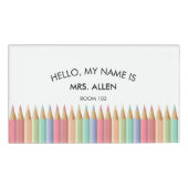 先生IDバッジ 名札 (正面)