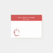 先生ItメモをAppleで投稿 ポストイット (正面)