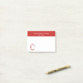 先生ItメモをAppleで投稿 ポストイット (デスク上)