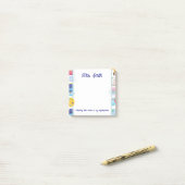 先生Post-Itメモ ポストイット (デスク上)