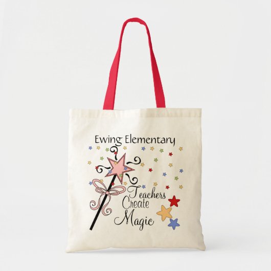 先生SRFによる魔法の作成 トートバッグ (正面)