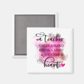 先生Touchはハート磁石を磁石にする マグネット (正面/裏面)