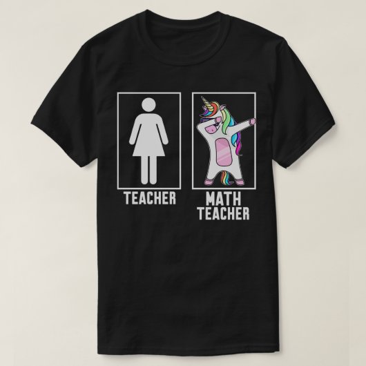 先生vs数学先生1 tシャツ (デザイン正面)
