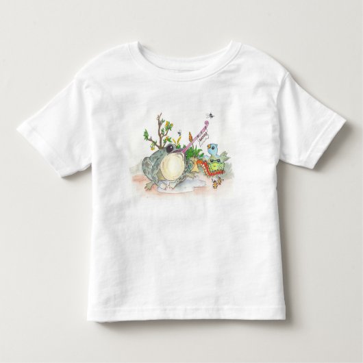 先発ガン…え…トッド トドラーTシャツ (正面)