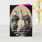 先祖からの未定の願い カード (黄色い花)