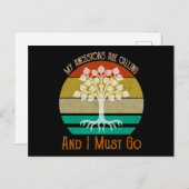 先祖が呼んでるから系図学だ ポストカード (正面/裏面)