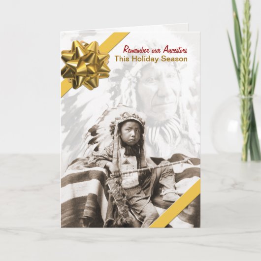 先祖のグリーティングカードを覚える シーズンカード (正面)