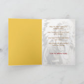 先祖のグリーティングカードを覚える シーズンカード (内部)