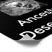 先祖のストップ骨、先祖の冒涜！ ポスター (角)