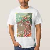 先祖のノスタルジア Tシャツ (正面)