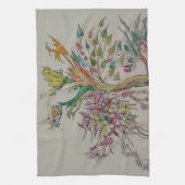 先祖の木を越えて キッチンタオル (縦)