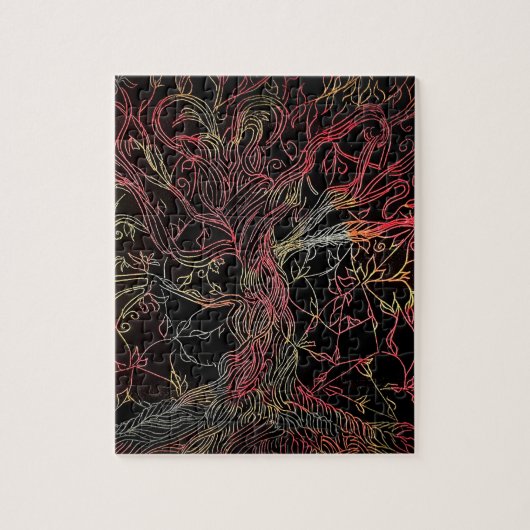 先祖の木を越えて ジグソーパズル (縦)