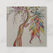 先祖の木を越えて スクエア名刺 (正面)