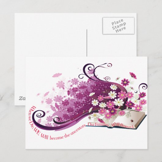 先祖の本 ポストカード (正面/裏面)