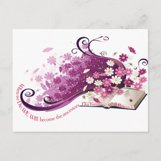 先祖の本 ポストカード (正面)