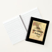 先祖を愛すイタリアンる |懸命カバーノートブック ノートブック (内部)