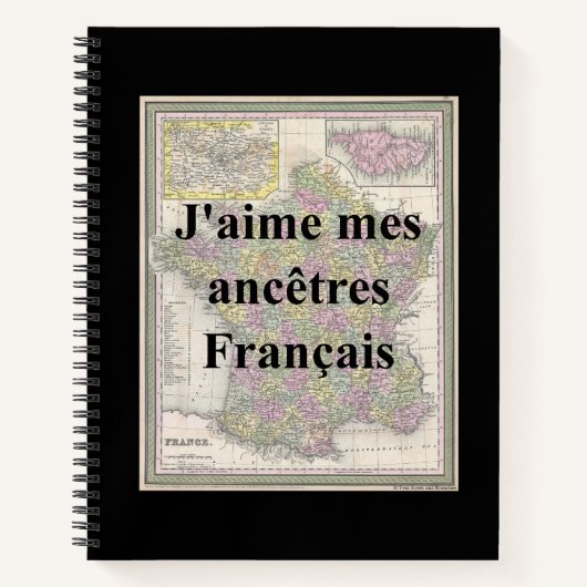 先祖を愛すフランスのる |懸命カバーノートブック ノートブック (正面)