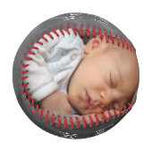 先祖代パーソナライズされた々の日 野球ボール (正面左)