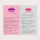 先端およびトリックのLipsenseのディストリビューターの名刺 名刺 (内部フラット)