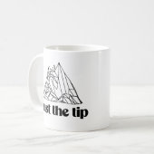 先端だけ コーヒーマグカップ (正面左)