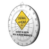 先行きを示すサイン両市場に投資 ダーツボード (正面右)