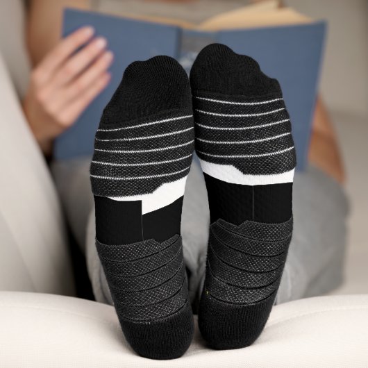 「先見の明が未来を照らす」グラフィックソックス ソックス (底面)