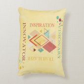 先見の明のあるトレイルブレザーのイノベーターのインスピレーション アクセントクッション (裏面(縦))