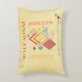 先見の明のあるトレイルブレザーのイノベーターのインスピレーション アクセントクッション (正面(垂直))