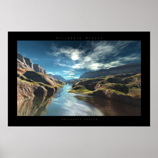 先見の明のある峡谷 ポスター (正面)