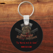 先見の明のある殺人本能 キーホルダー (正面)