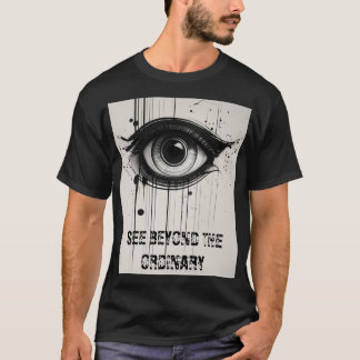 先見の明のある雰囲気:抽象芸術の目 Tシャツ