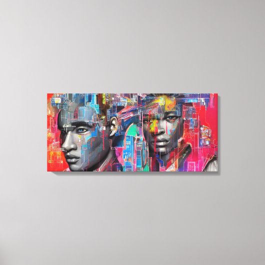 先見性 キャンバスプリント (正面)