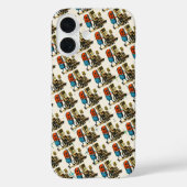 先輩ゲーマーに敬意を ギャングコントロール レトロおもしろ Case-Mate iPhoneケース (裏面)