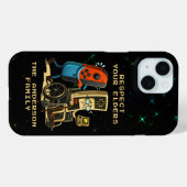 先輩ゲーマーに敬意を ギャングコントロール レトロ風 ジョーク Case-Mate iPhoneケース (裏面 (横))